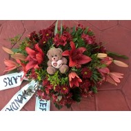 Funeral Fresh Flower Arrangement > I MISS YOU  Nr 528